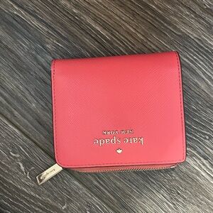 Pink Kate spade wallet